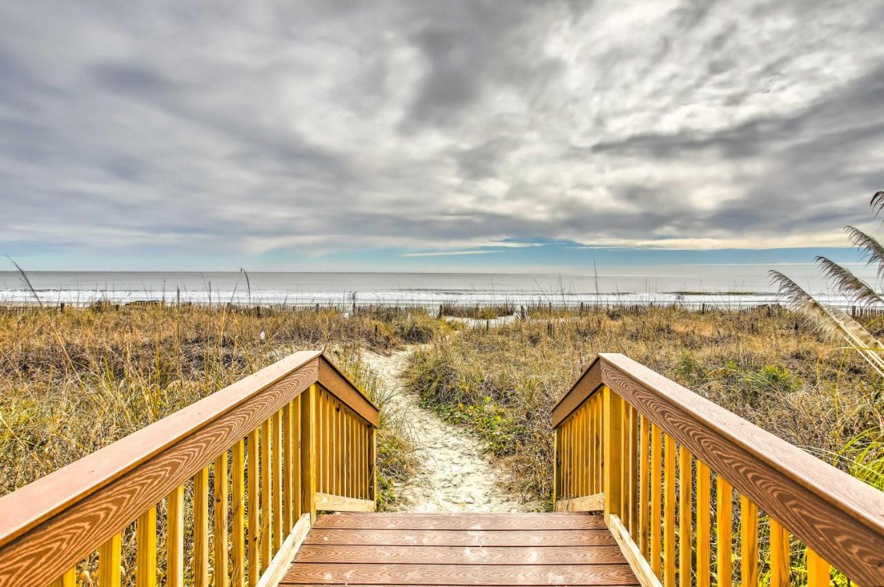 North Myrtle Beach Condo With Boardwalk Beach Access Eksteriør bilde